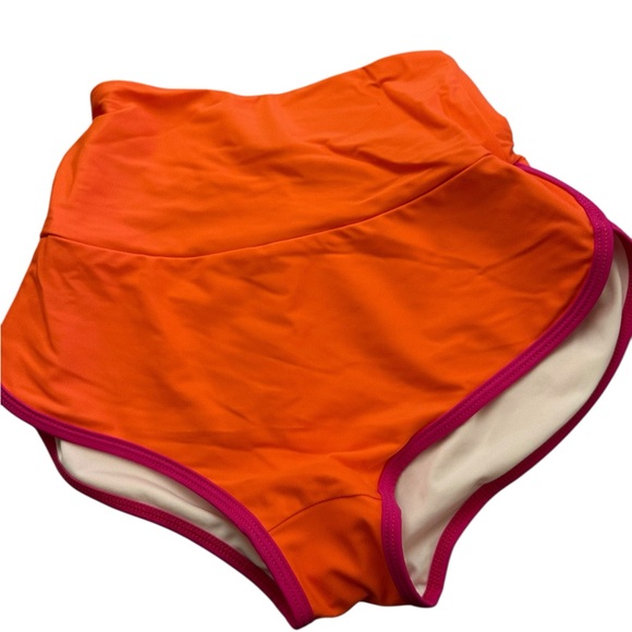 New Salt Gypsy Betty bottoms orange pink trim high waist size X-Small - Picture 3 of 6